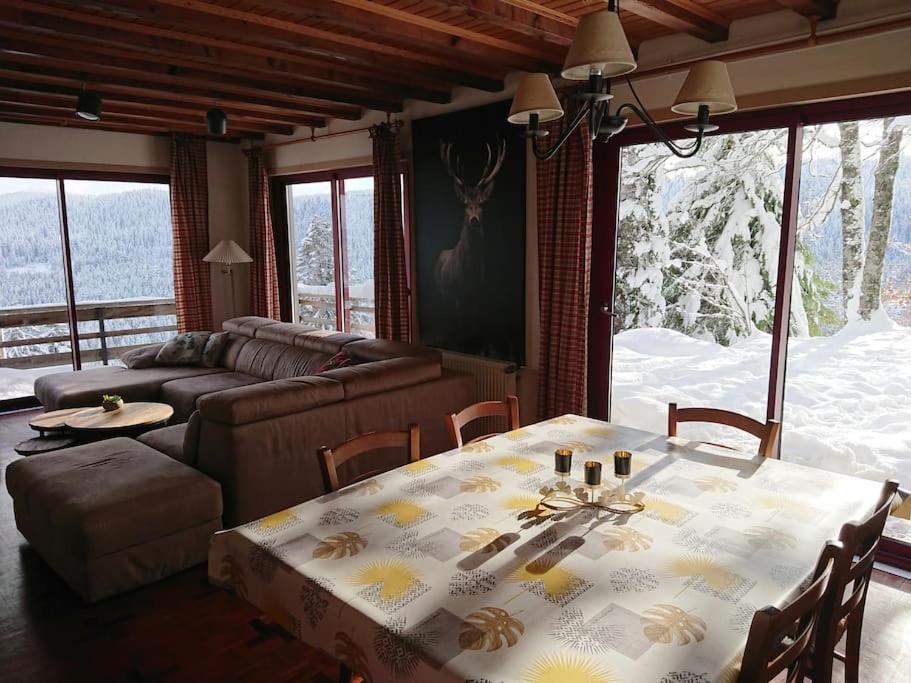 Maison D'Altitude Avec Vue Panoramique A Gerardmer Luaran gambar