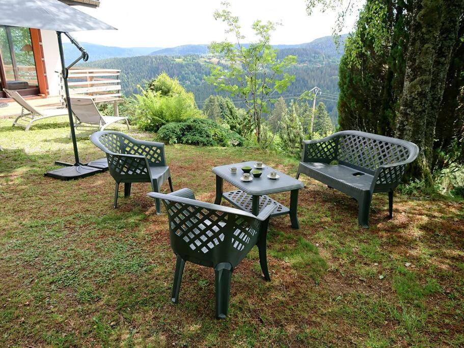 Maison D'Altitude Avec Vue Panoramique A Gerardmer Luaran gambar
